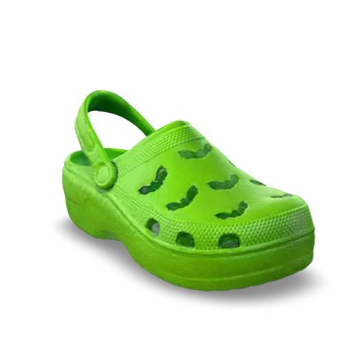 Green Clog 3D Model Thumbnail